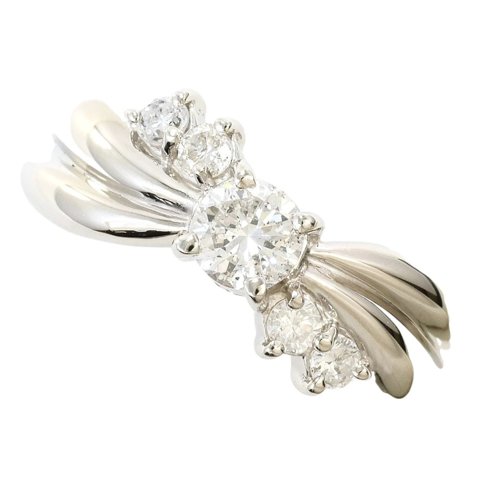 PT900 Platinum Ring, 1 Diamond, 0.50ct, I1 Clarity, Certificate of Authentici...